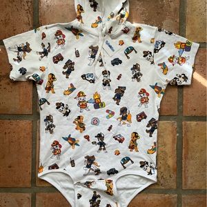 Tykables Puppers Hooded Onesie